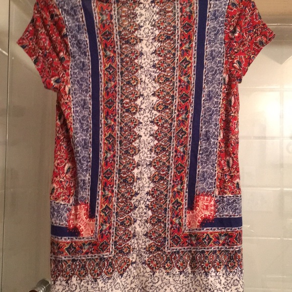 Lucky brand colorful shirt size S small women’s - Picture 4 of 6